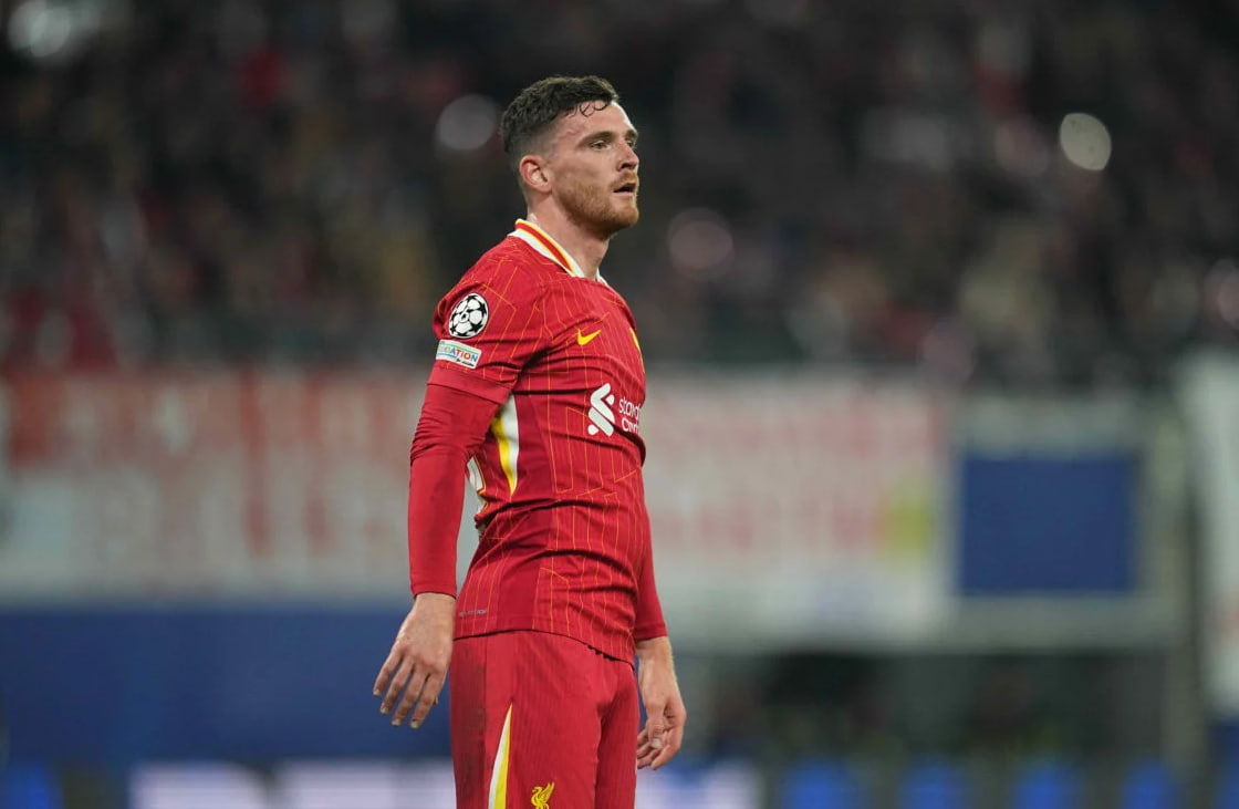 Andrew Robertson abraça novos desafios com o técnico Arne Slot
