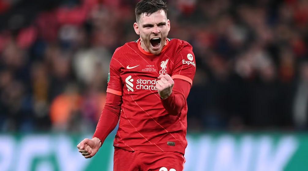 Andrew Robertson descreve as metas ambiciosas do Liverpool para a próxima temporada